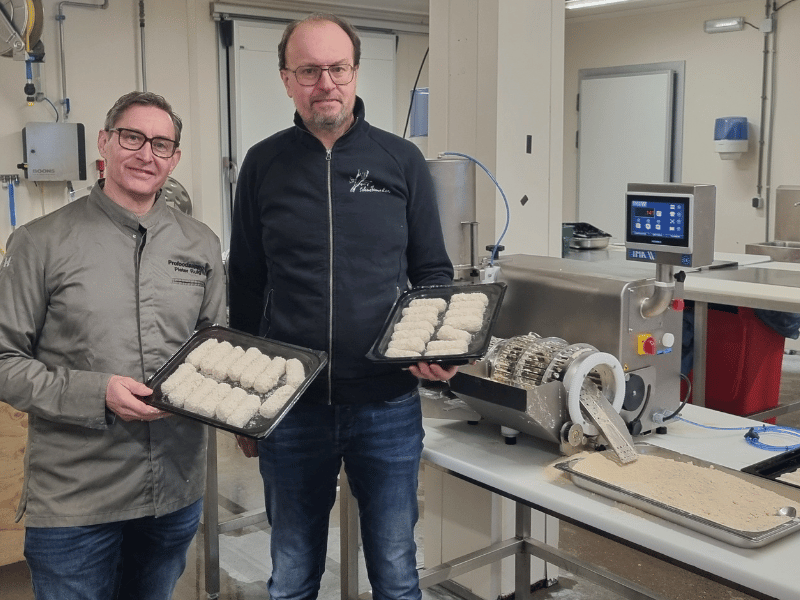 krokettenmachine schuitemaker vis kroketten delicatessen